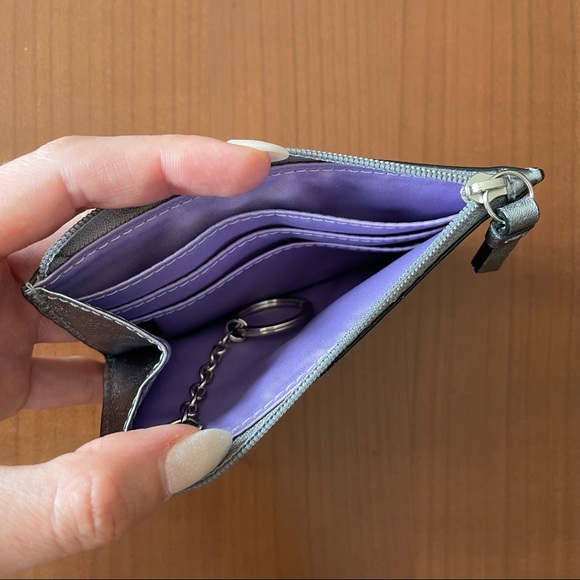 Coach Silver Small Wallet/Cardholder - Picture 4 of 5